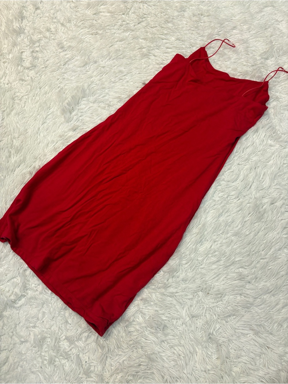 Aritzia Wilfred Free Tiny Dress Red - Picture 3 of 4